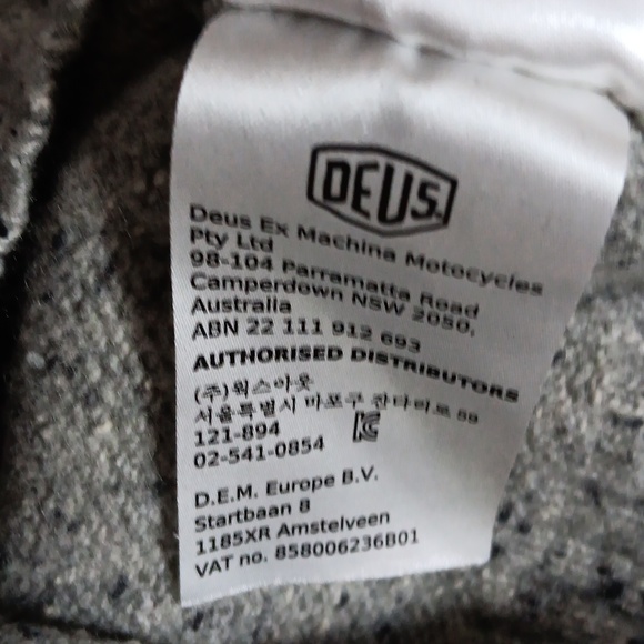 Deus ex Machina lambswool grey sweater - Picture 7 of 7